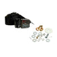 Static Seat Belt 3 Point Fixing - Black, Period Looking Lap Style Seat Belt With Chrome Release Flap And Leaper Emblem, Black Webbing - Supplied Individually, Ie One Per Seat. These Will Fit Coupe Cars Only.