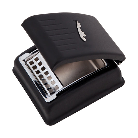 Jaguar XKE Series 2 & 3 Black Ashtray With Jaguar Leaper Motif BD32492