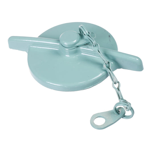 Oil Filler Cap, Oil Filler Cap - Blue  Green Eared. Includes Attachment Chain