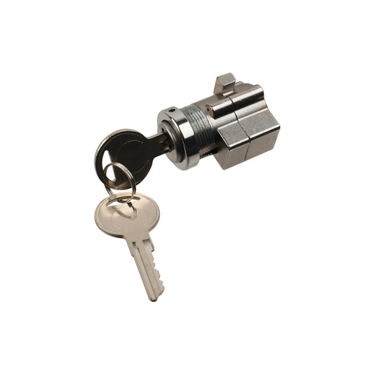 Glovebox Lock, Lock Assembly On Cubby Box Lid - Complete With 2 Matching Keys