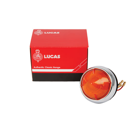 Lucas L539 Sidelamp Double Contact base Amber lens