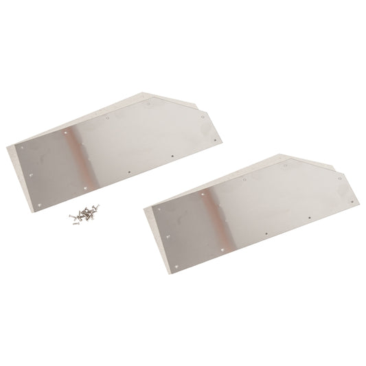 Exhaust Under Body Heatshield - Pair, Exhaust Under Body Heatshield - Pair. Above Silencer. Xk140 And 150 Models (Twin)