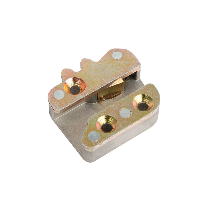 Door Striker Plate Rh, Door Lock Striker Plate Right Hand, Yellow Passivate Finish.