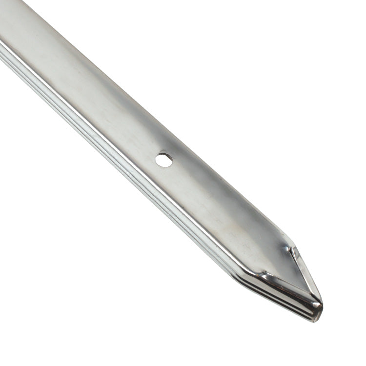 Boot Floor Luggage Rail 39", Boot Floor Luggage Rail - 39" Length, Chromed Iron As Original