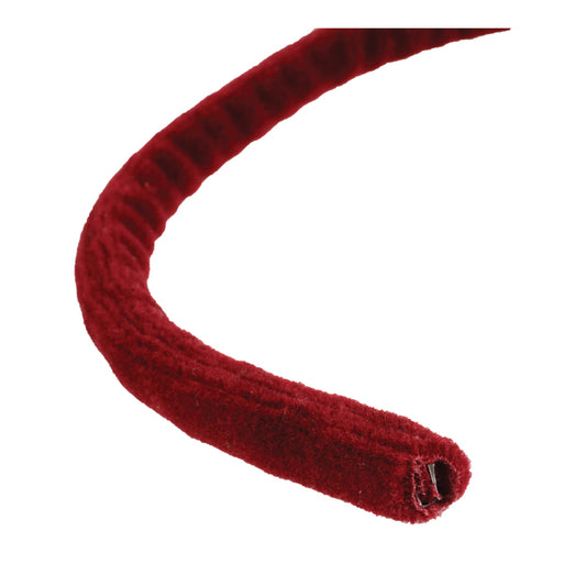 Burgundy Snap On Windlace /M, Snap On Windlace Burgundy - Sold Per Metre