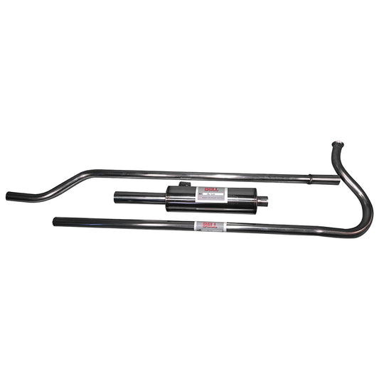 Complete Stainless Steel Exhaust System - Sprite Mk2, Complete Stainless Steel Exhaust System - Austin-Healey Sprite Mk2 (1961-1964)