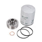 Spin On Oil Filter Conversion Kit, Spin On Oil Filter Conversion Kit. Utilizing A Standard Jaguar Oil Filter The Kit Contains The Necessary Spacer Block Seals And Fittings Needed To Complete The Conversion And To Simplify Future Oil Changes.