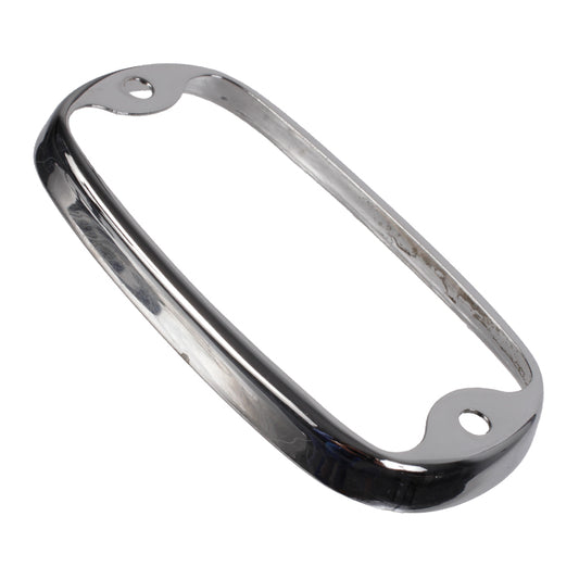 Reverse Lamp Lens Rim, Reverse Lamp Chrome Rim Securing Lens To Lamp Body.