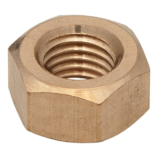 Exhaust Manifold Nut - Brass, Exhaust Manifold Nut - Brass, 5/16 Unf