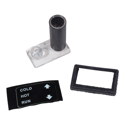 Choke Operation And Illumination Assembly, Choke Operation And Illumination Assembly - Includes Base, Decal And Rubber Surround.