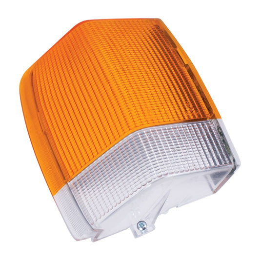 Lucas L943 Front Side lamp/Indicator Lens Amber/Clear  RH - Rolls Royce Spirit