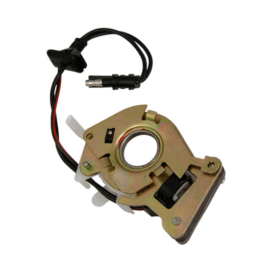 Lucas distributor base plate and pick-up with fitted plug