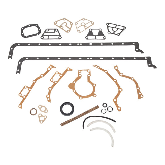 Bottom End Gasket Set - Includes Sump/Oil Pan, Timing Cover, Oil Pick Up Gaskets Plus Front And Rear Crankshaft Seals