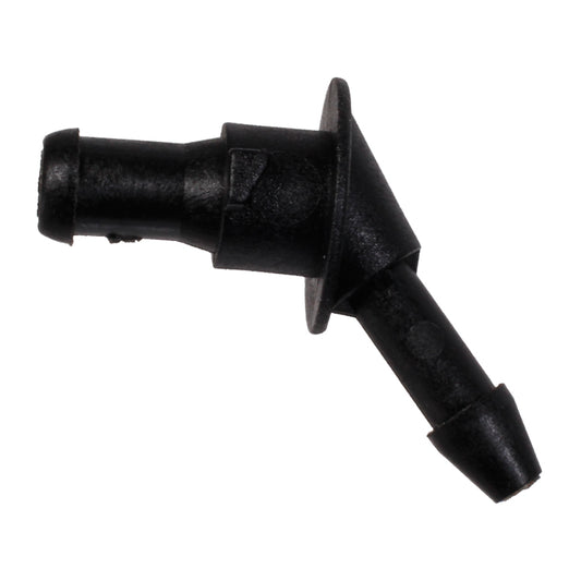 Screen Wash Tubing Connector, Screen Wash Tube Connector - Black Plastic