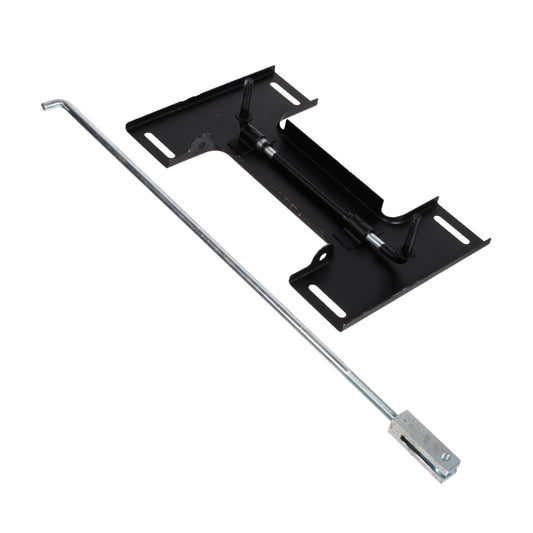 Collapsible Number / Licence Plate Bracket, Pivoted Carrier Bracket Assembly, For Front Number Plate