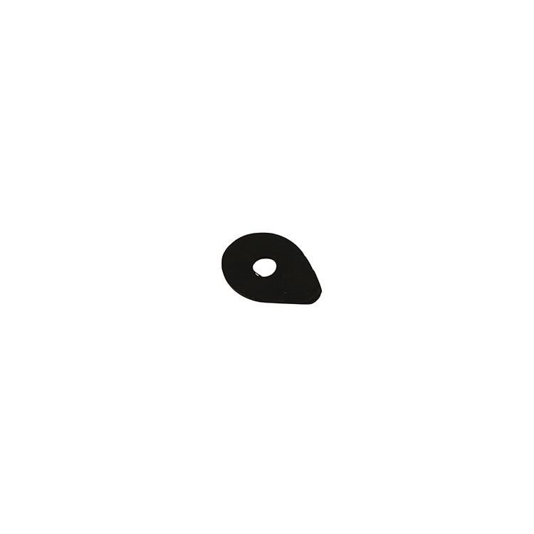 Wing Mirror Mounting Pad, Wing Mirror Mounting Pad - Tear Shaped, Standard Rubber