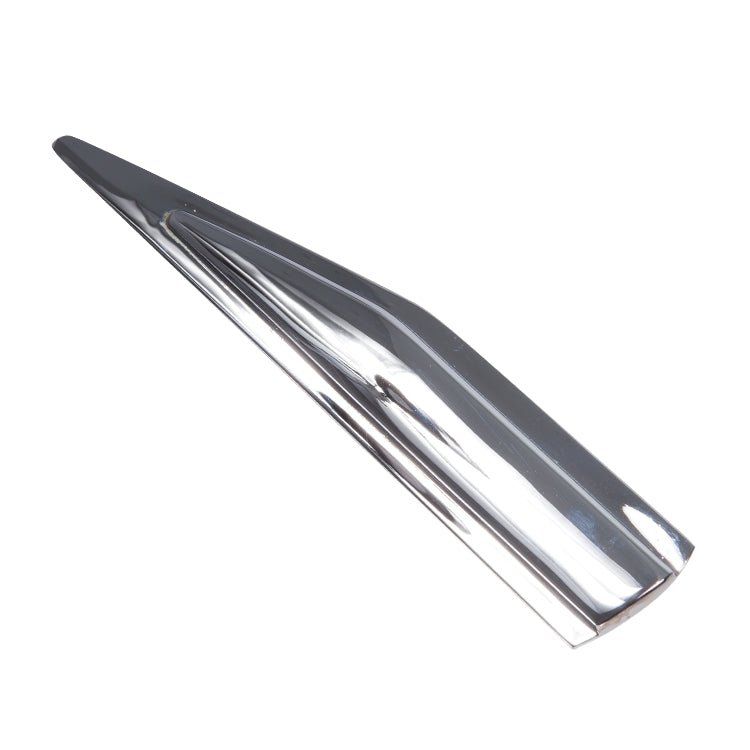 Chrome Flash On Rear Wing Lh, Chrome Finisher Below L.H. Quarter Light