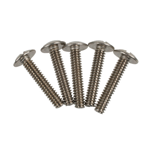 Rear Hood Bar Screws - Set Of 5, Rear Hood Bar Slotted Screw - Set Of 5 Screws