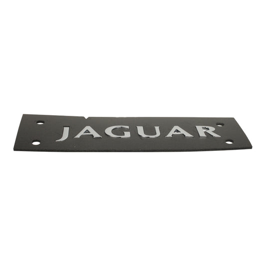 Boot Lid Badge "Jaguar", Boot Lid Badge - "Jaguar" Lettering With Chrome Finish, Left Hand Fitting