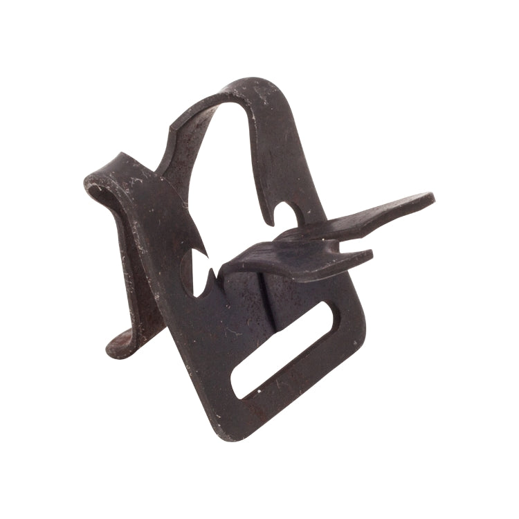 Brake Pipe Clip, Brake Pipe Clip. Formed Spring Steel, Presses Into Hole In Chassis