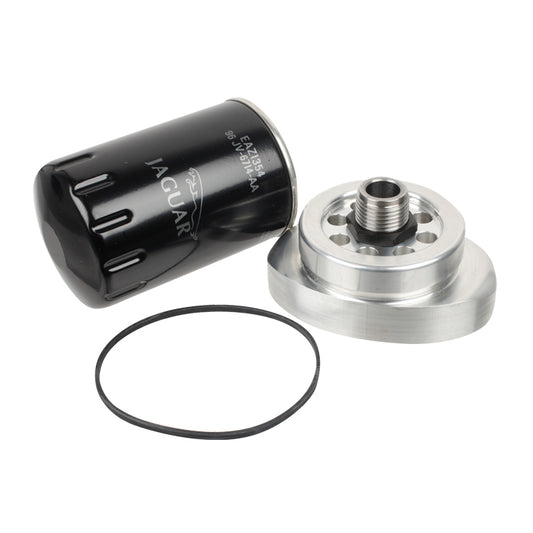 Spin On Oil Filter Conversion Kit, Spin On Oil Filter Conversion Kit. Supplied With An Original Jaguar Spin-On Filter. This Kit Includes A Redesigned Adaptor And Aluminium Housing Leading To A Much Improved Oil Flow Rate.