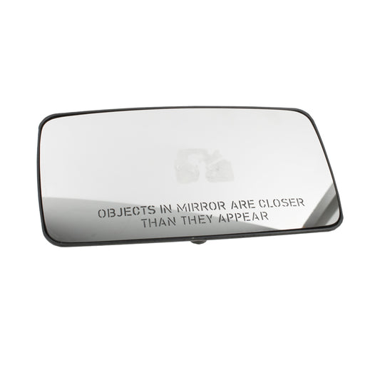 Exterior Door Mirror Glass, Exterior Door Mirror Glass - Convex Glass, 1000Mm Radius. With Warning Script.
