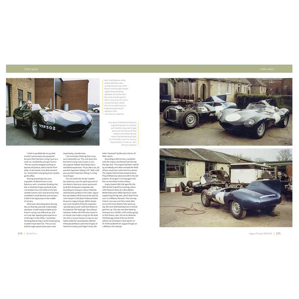 Jaguar D-type - The autobiography of XKD 504