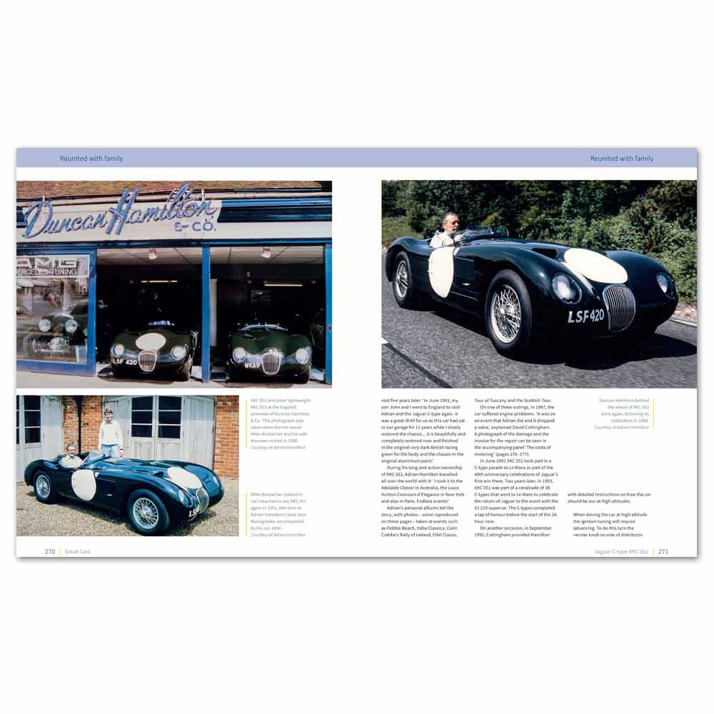 Jaguar C-type - The autobiography of XKC 051
