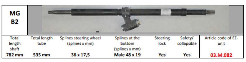 EZ Electric Power Steering Kit For All British Cars.