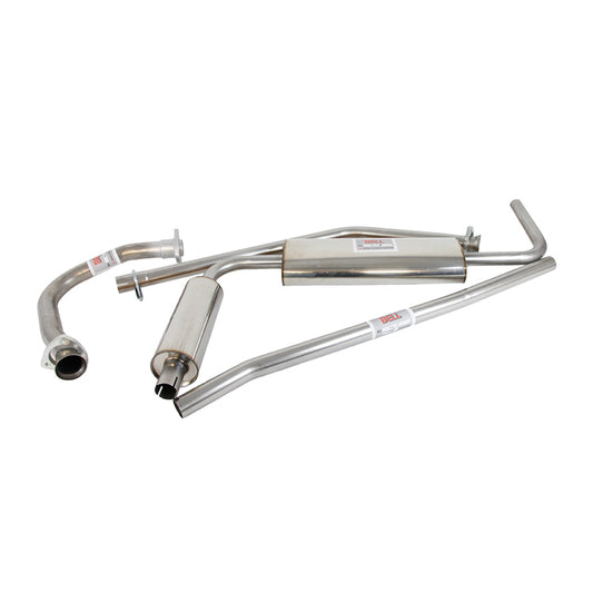 Stainless Steel Exhaust System MG Midget 1500 (1975-1979)  BSSMG008