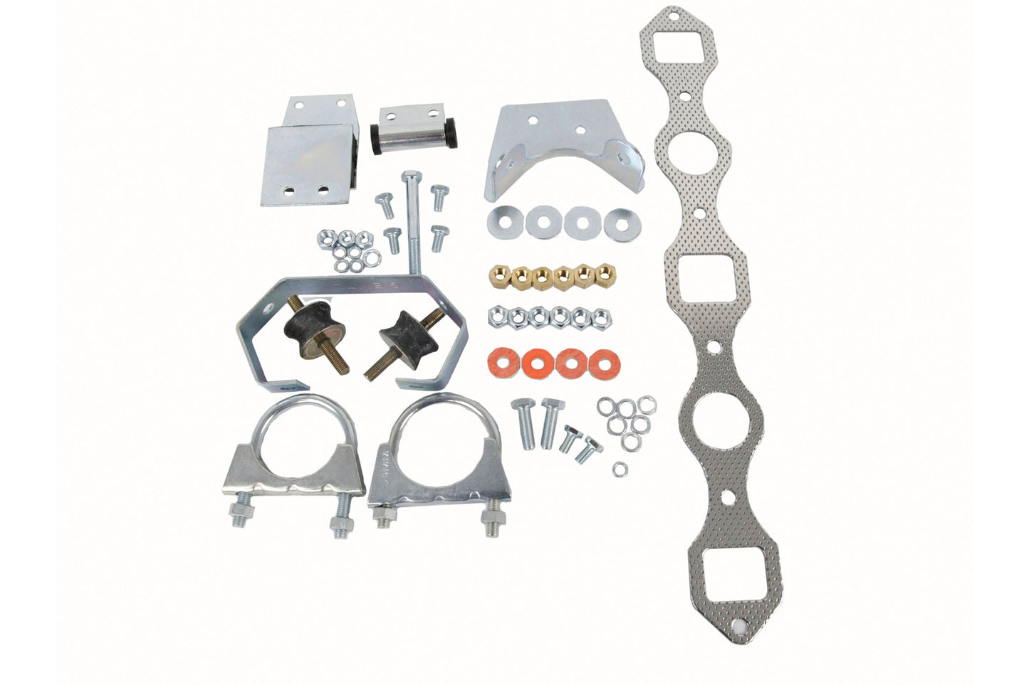 MGB Chrome Bumper Full Sport Exhaust With Branch Manifold Headers.