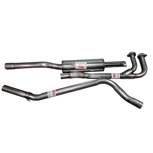 Stainless Steel Exhaust System MGC Roadster GT Single Box Sports BSSMG360