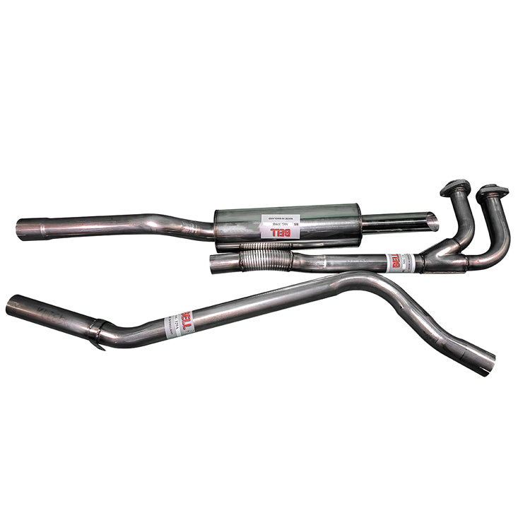 Stainless Steel Exhaust System MGC Roadster GT Single Box Sports BSSMG360
