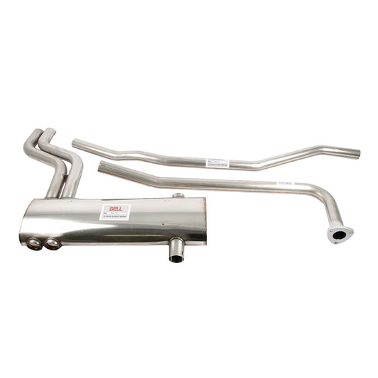 Triumph TR6 / TR250 Carburettor Only 1967-1975 Stainless Steel Exhaust System