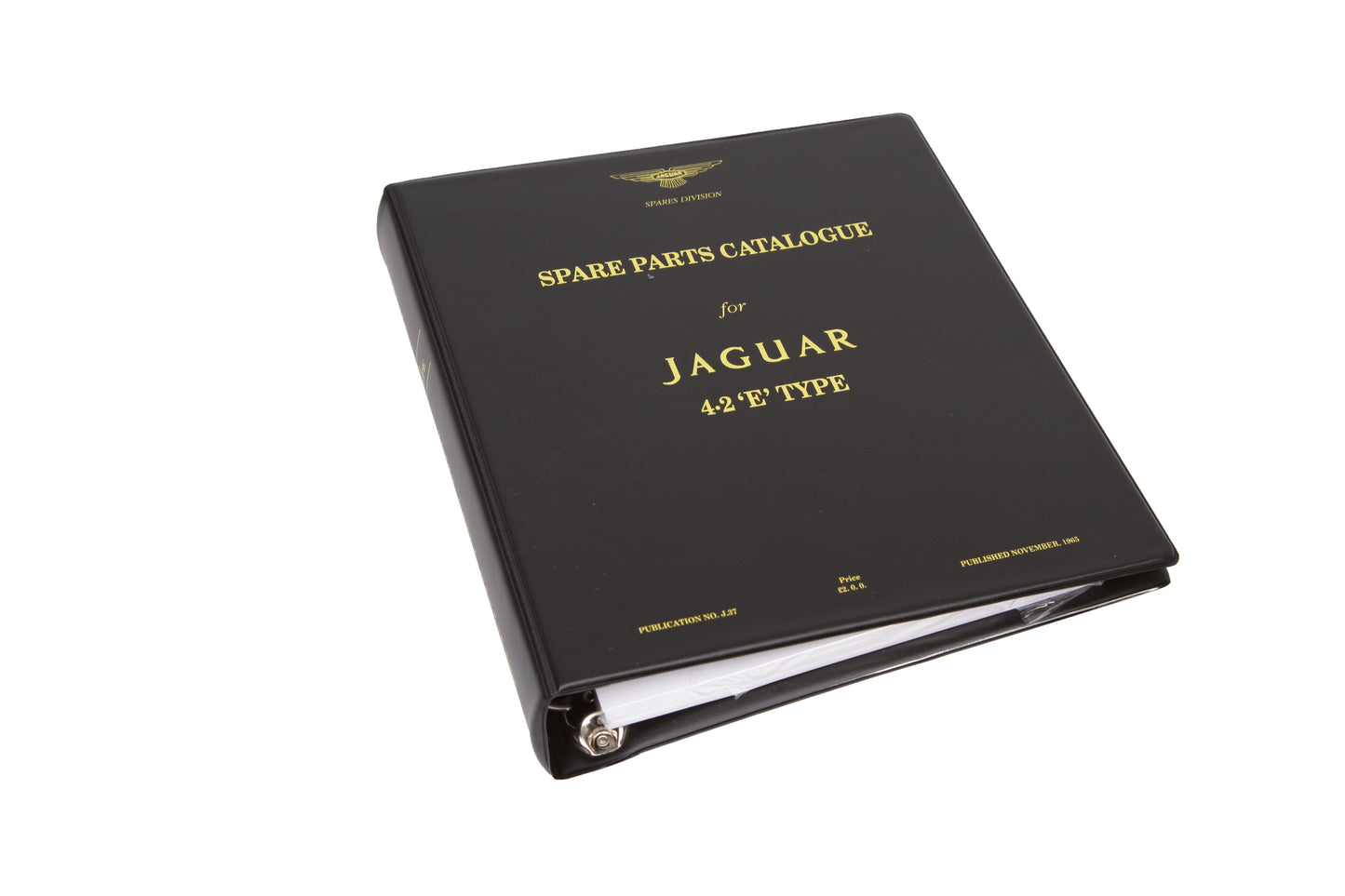 Jaguar XKE Series 1 Spare Parts Catalog J37