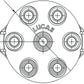 Distributor Cap 22D6 25D Distributor 6 Cylinder Jaguar/MGC/TR6 GDC115 JLM9524