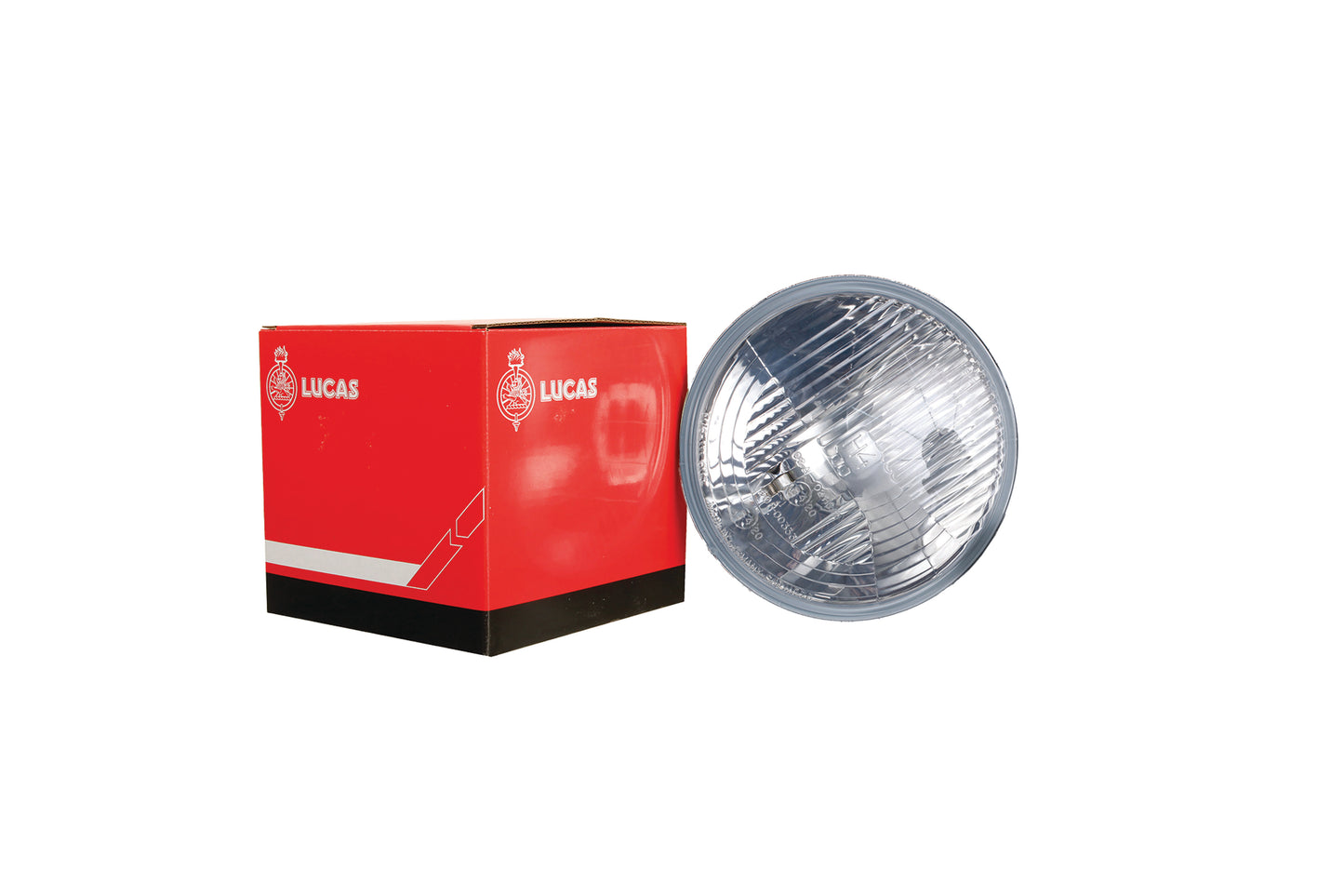 Lucas 7" Headlamp Headlight Main & Dip H4. JLM9609