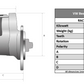 VW Beetle High Torque Starter Motor RAC526