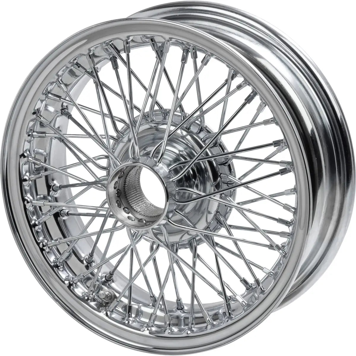 MGB MGB GT Wire Wheel, Chrome -14" x 4.5", 60 spoke, Tubeless