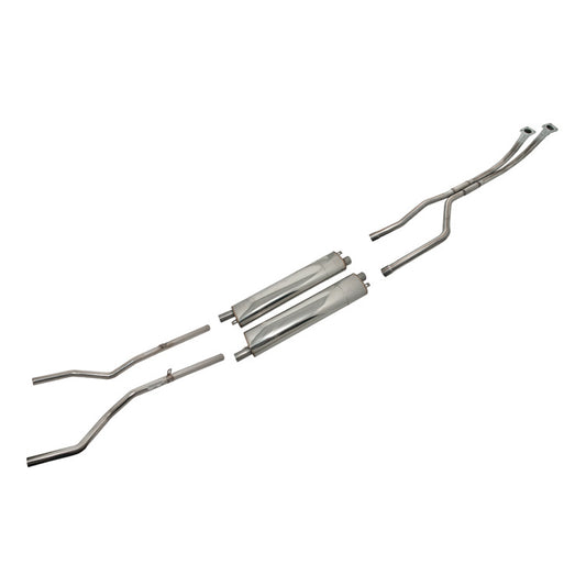 Complete Stainless Steel Exhaust System, Complete Stainless Steel Exhaust System, Twin Style. Manual Transmission Models Only.