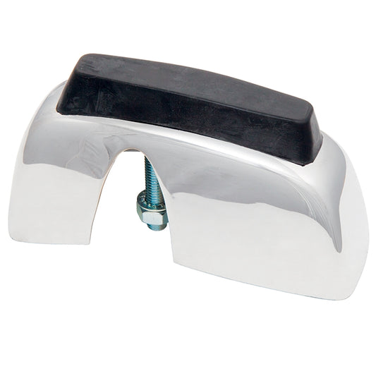 Front Over Rider Assembly - Left Hand, Front Over Rider Assembly - Left Hand. Includes Coach Bolt/Nut And Rubber Buffer. Uk Manufactured, Show Quality Chrome.