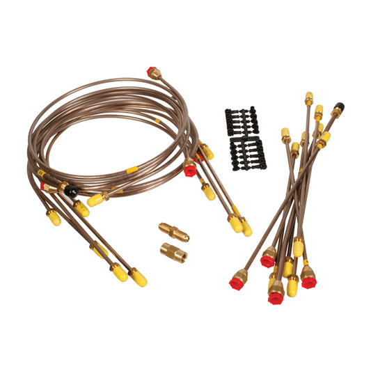 Brake Pipe Set, Cunifer - Right Hand Drive Models, Brake Pipe Set, Cunifer - Right Hand Drive Models