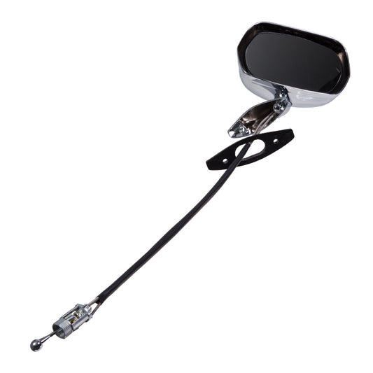 Convex Door Mirror Rh, Door Mirror Assembly, Adjustable - Convex Glass, Supplied With Mounting Gasket.