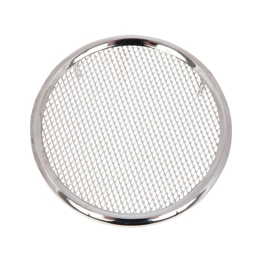 Centre Console Speaker Grille And Rim - Chromed, Chromed Speaker Grille Mesh And Surround - Inc Captive Mounting Studs