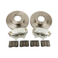 Girling up-rated 4 pot Brake Caliper kit replaces Girling 17/3 Calipers, with new vented discs