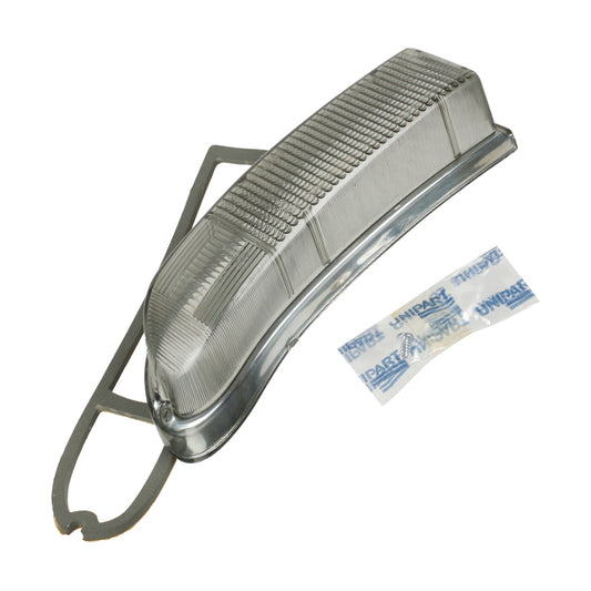 Lens L901 Rh Smoked, Front Indicator Lens Lucas L901 Smoked Rh - Fits Jaguar Xj6 S2 And Daimler Sovereign. Supplied With Lens Gasket