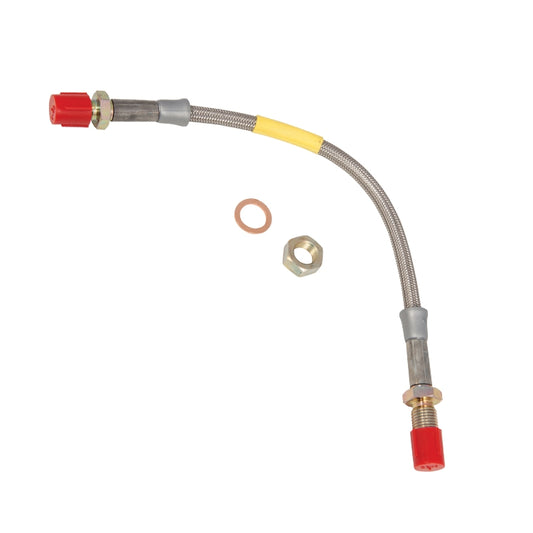 Stainless Steel Braided Rear Brake Hose, Goodridge Manufacture  The Finest Quality Stainless Steel Braided Hose, Which Improves Braking Performance, Eliminates The Spongy Feel Of Rubber Hoses And Provides Superior Resistance To Corrosion.Tuv Approved.