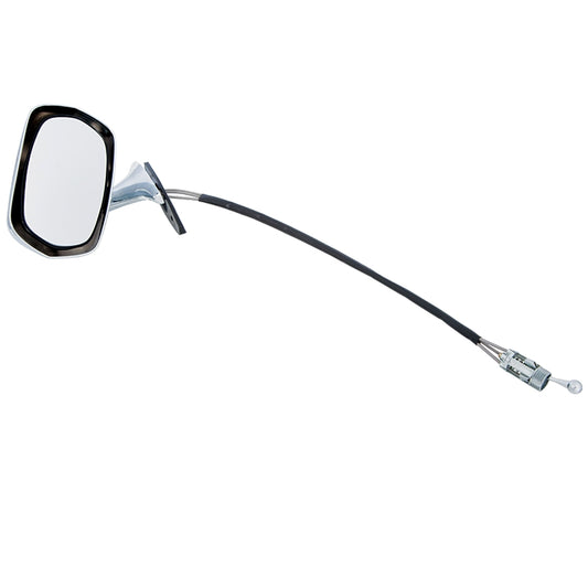 Convex Door Mirror Lh, Door Mirror Assembly, Adjustable - Convex Glass