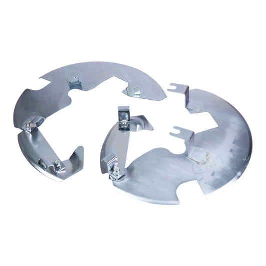 Brake Disc Dust Shield Set, Shield Assembly, Upper And Lower Front Brake Discs