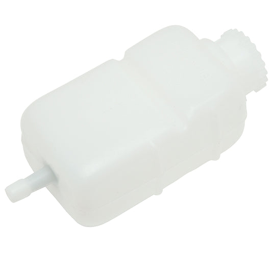 Clutch Fluid Reservoir Bottle - Square, Brake Fluid Reservoir And Sender Assembly - Square Style. Includes Screw On Cap And A Strengthener Tube Inserted In The Outlet Pipe To Prevent Splitting.